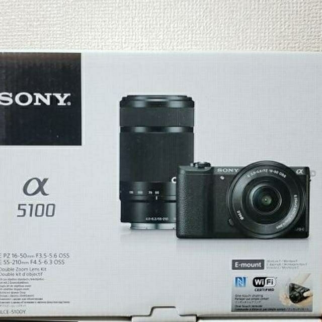 SONY α5100 ダブルズームレンズキット ILCE-5100Y ブラック - ミラー