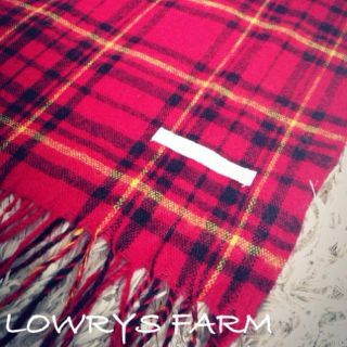 ローリーズファーム(LOWRYS FARM)のLOWRYS FARM*チェックストール(マフラー/ショール)