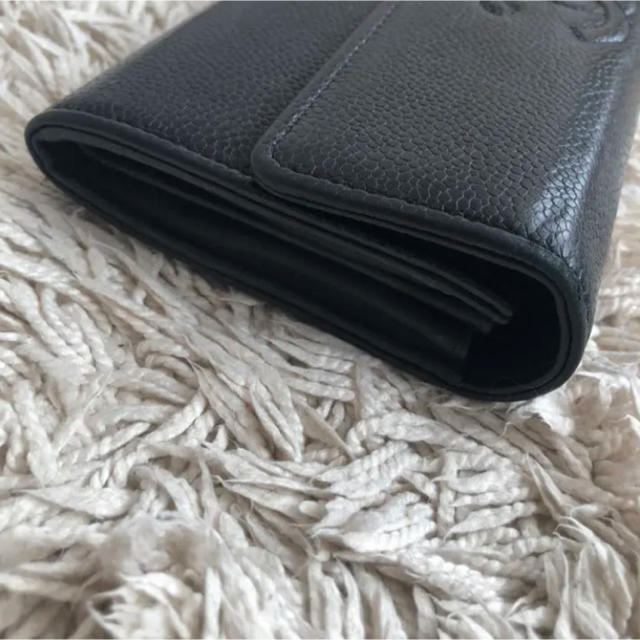 CHANEL(シャネル)の美品　CHANEL シャネル  長財布　キャビアスキン メンズのファッション小物(長財布)の商品写真