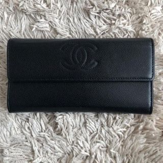 シャネル(CHANEL)の美品　CHANEL シャネル  長財布　キャビアスキン(長財布)