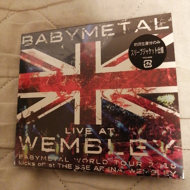 BABYMETAL(ベビーメタル)のBABYMETAL WENBLY LIVE CD 初回生産未開封 エンタメ/ホビーのCD(ポップス/ロック(邦楽))の商品写真