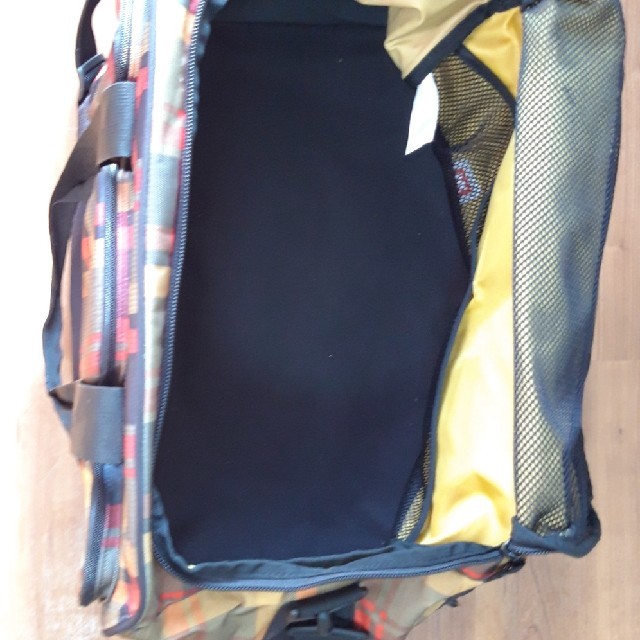 ナチュラルネイビー 未使用美品 Burton 大容量110L トラベルバッグ