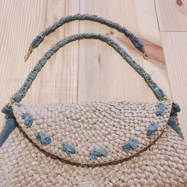 Adam et Rope'(アダムエロぺ)のアダムエロペ 夏Bag クラッチバックとしても○ チェーン付き レディースのバッグ(ハンドバッグ)の商品写真