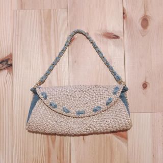 アダムエロぺ(Adam et Rope')のアダムエロペ 夏Bag クラッチバックとしても○ チェーン付き(ハンドバッグ)