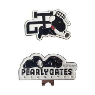 Pearly Gates Snoopyスヌーピーゴルフマーカーパーリーゲイツ コラボの通販 ラクマ