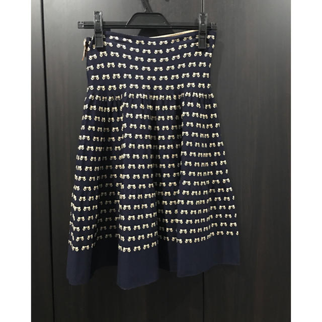 M'S GRACY(エムズグレイシー)のエムズグレイシー   ニットスカート　サイズ40 レディースのスカート(ひざ丈スカート)の商品写真