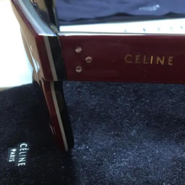 celine(セリーヌ)の【送料込・新品・未使用・ケース、クロス付】CELINEセリーヌサングラス レディースのファッション小物(サングラス/メガネ)の商品写真