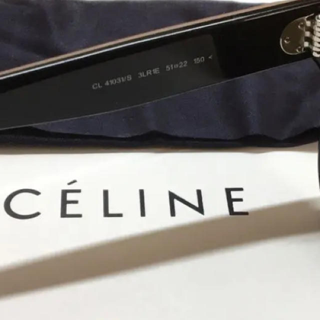 celine(セリーヌ)の【送料込・新品・未使用・ケース、クロス付】CELINEセリーヌサングラス レディースのファッション小物(サングラス/メガネ)の商品写真