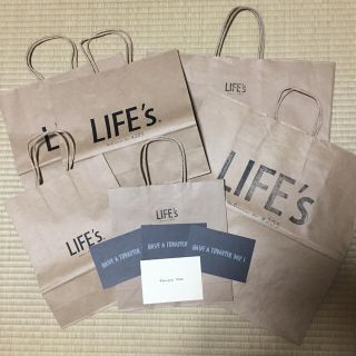 トゥデイフル(TODAYFUL)のLIFE's ポストカード&紙袋セット(その他)