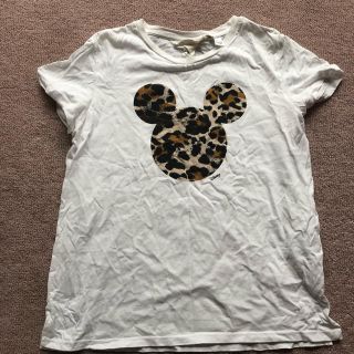 エイチアンドエイチ(H&H)のH&M_ディズニー　レオパード柄　Tシャツ(Tシャツ(半袖/袖なし))