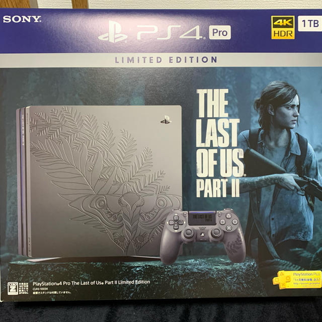 PlayStation 4 Pro The Last of Us Part IIモノラルヘッドセット×1