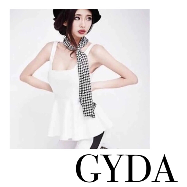 GYDA(ジェイダ)のジェイダ  シフォントップス レディースのトップス(Tシャツ(半袖/袖なし))の商品写真