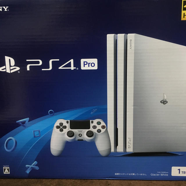 PlayStation4(プレイステーション4)のSONY PlayStation4 Pro 本体　CUH-7200BB02  エンタメ/ホビーのゲームソフト/ゲーム機本体(家庭用ゲーム機本体)の商品写真