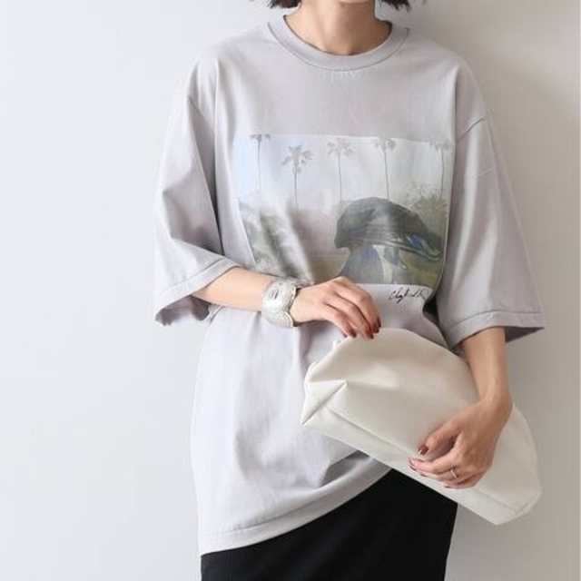 【JOHN MASON SMITH】 別注フォトT S/S Tee(スカーフ)トップス