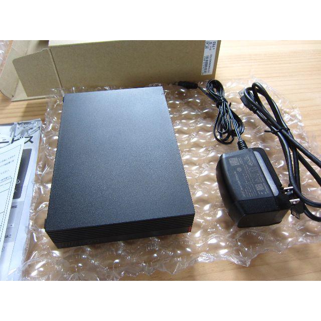 PC周辺機器バッファロー USB3.0 外付けHDD HD-LD4.0U3-BKA 4TB