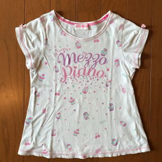 メゾピアノ(mezzo piano)のTシャツ(Tシャツ/カットソー)