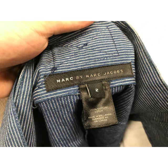 MARC BY MARC JACOBS(マークバイマークジェイコブス)のMARC BYマークジェイコブスストライプショートパンツA2053 レディースのパンツ(ショートパンツ)の商品写真