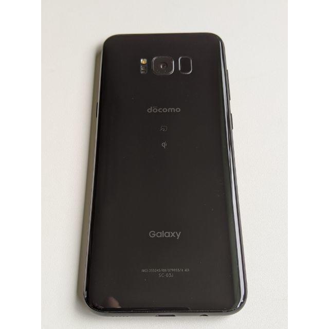 docomo Galaxy S8+（SC-03J）　Midnight Black