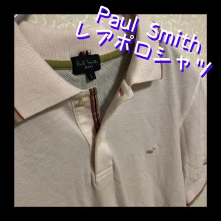 ポールスミス(Paul Smith)の激レア☆ ポールスミス　ポロシャツ　Paul Smith ピンク　ライン入り(ポロシャツ)