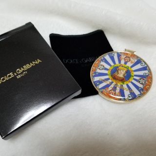 ドルチェアンドガッバーナ(DOLCE&GABBANA)のDOLCE&GABBANA　マヨルカ柄ミラー(ミラー)