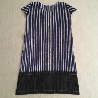 プリーツプリーズイッセイミヤケ(PLEATS PLEASE ISSEY MIYAKE)のプリーツプリーズ  ワンピース　チュニック(ミニワンピース)