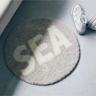 WIND AND SEA (round) MAT / GRAY (AC-87) (ラグ)