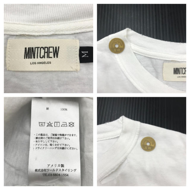 FEAR OF GOD(フィアオブゴッド)のミントクルー MINTCREW Nomad 加工 TEE Tシャツ メンズのトップス(Tシャツ/カットソー(半袖/袖なし))の商品写真