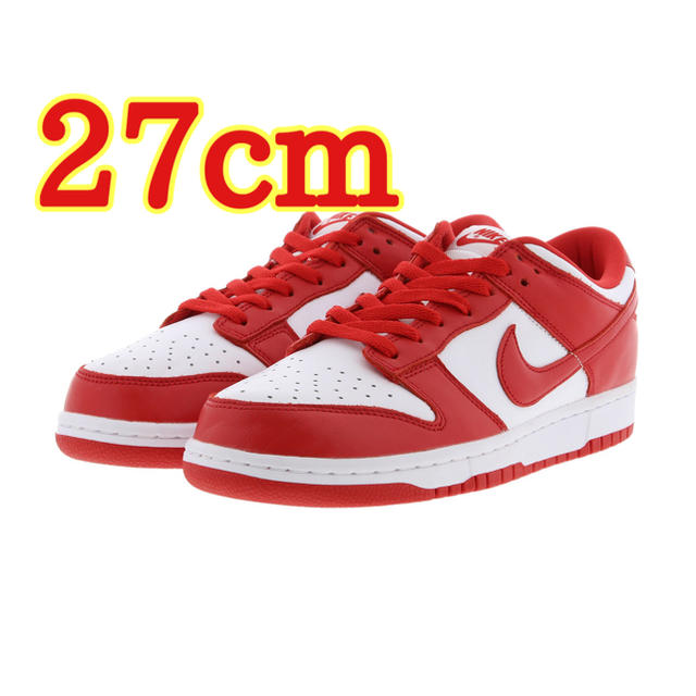 NIKE(ナイキ)のNIKE DUNK LOW SP university red メンズの靴/シューズ(スニーカー)の商品写真