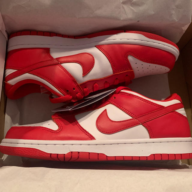 NIKE(ナイキ)のNIKE DUNK LOW SP university red メンズの靴/シューズ(スニーカー)の商品写真