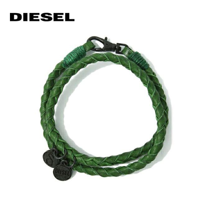 DIESEL(ディーゼル)のDIESEL ディーゼル レザーブレスレット 革ブレス レディース メンズ 新品 メンズのアクセサリー(ブレスレット)の商品写真