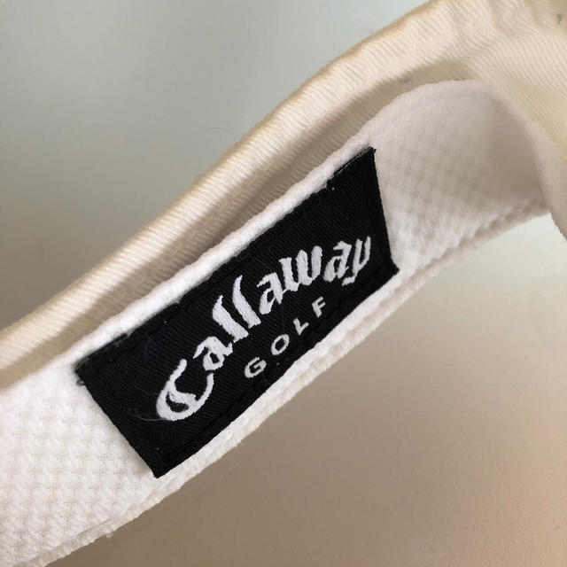 Callaway Golf(キャロウェイゴルフ)のキャロウェイゴルフ　サンバイザー　ボールカバー メンズの帽子(サンバイザー)の商品写真