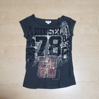 ディーゼル(DIESEL)のkeina様専用★DIESEL★プリントTシャツ★スミクロ★XS(Tシャツ(半袖/袖なし))