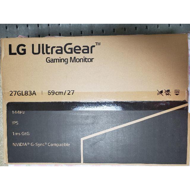 LG 27GL83A-B　新品未開封