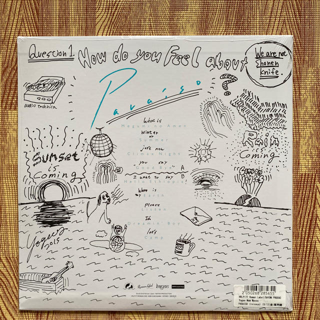 ポップス/ロック(邦楽)【未開封】Yogee New Waves PARAISO アナログLPレコード
