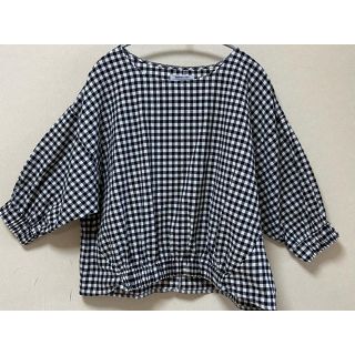 チャオパニックティピー(CIAOPANIC TYPY)の【⭐️LAST SALE】チャオパニックティピー　ギンガムチェックブラウス　(シャツ/ブラウス(半袖/袖なし))