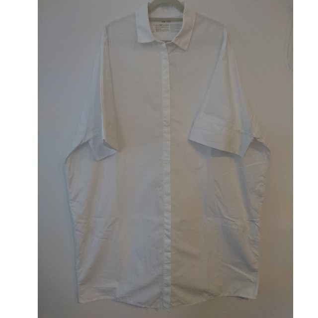 MUJI (無印良品)(ムジルシリョウヒン)の無印良品 婦人 ビックシャツ チュニック レディースのトップス(シャツ/ブラウス(半袖/袖なし))の商品写真