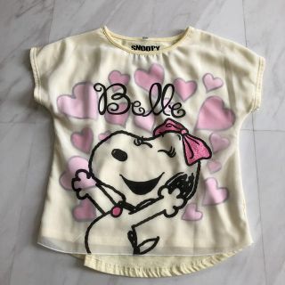 ピーナッツ(PEANUTS)のベルTシャツ＊130＊(Tシャツ/カットソー)