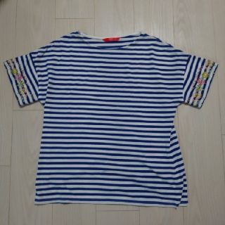 グラニフ(Graniph)の【専用】graniph 袖刺繍 ボーダーTシャツ(Tシャツ(半袖/袖なし))