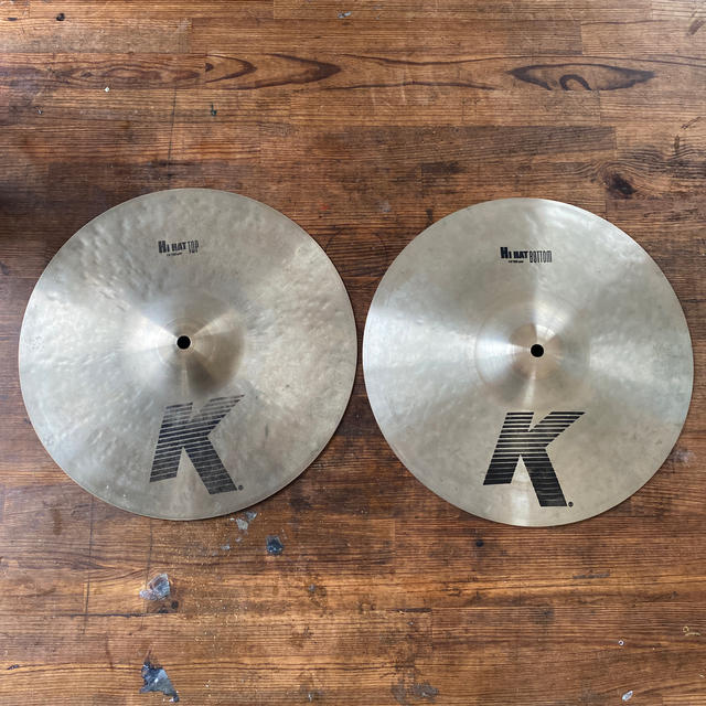 zildjian ジルジャン k  hi hat ハイハット 13インチ