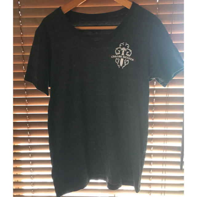 Chrome Hearts(クロムハーツ)のクロムハーツTシャツ　グレー　ダガープリント　霜降り　ユニセックス　Ｖネック メンズのトップス(Tシャツ/カットソー(半袖/袖なし))の商品写真
