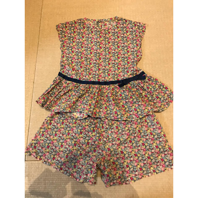 Branshes(ブランシェス)の花柄セットアップ キッズ/ベビー/マタニティのキッズ服女の子用(90cm~)(その他)の商品写真