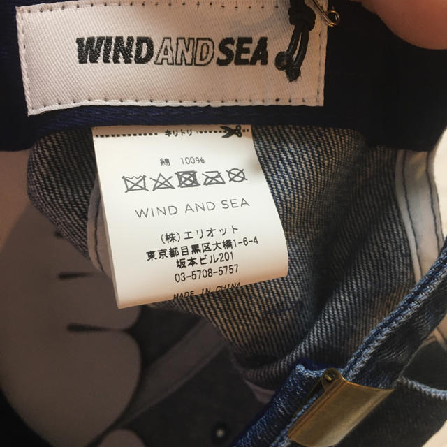 SEA(シー)のwind and sea  ウィンダンシー cap キャップ メンズの帽子(キャップ)の商品写真