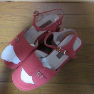 ピンクハウス☆ピンク色☆厚底サンダル☆Lサイズ☆新品タグ付き☆彡(サンダル)