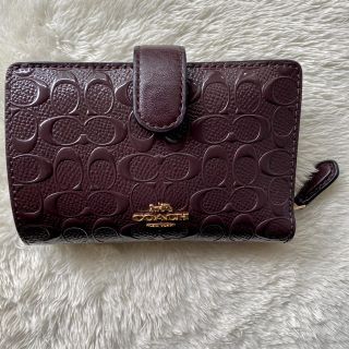 コーチ(COACH)のcoach 二つ折り財布(財布)