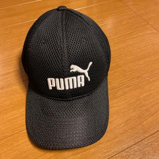 プーマ(PUMA)のK様　　　PUMAプーマ　キャップ　　黒(キャップ)