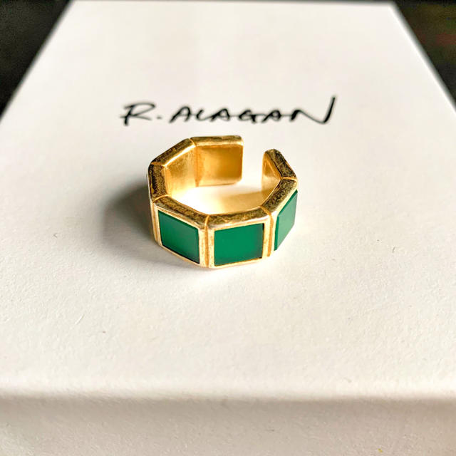 完売品希少 R.ALAGAN ララガン TILE RING リング 新品 高山都 - リング