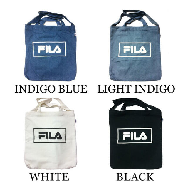 FILA(フィラ)のFILA フィラ　2wayトートバッグ　レジ袋　エコバッグ　新品 未使用 レディースのバッグ(トートバッグ)の商品写真