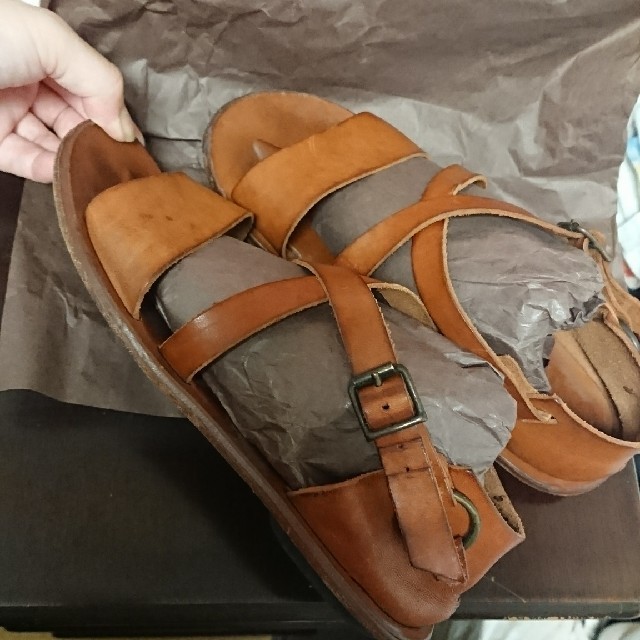 BEAUTY&YOUTH UNITED ARROWS(ビューティアンドユースユナイテッドアローズ)の本革 サンダル レディースの靴/シューズ(サンダル)の商品写真