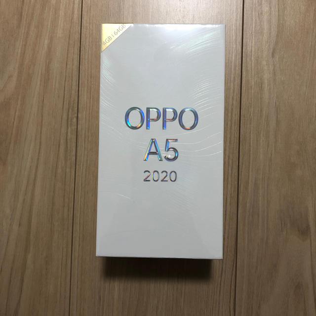 スマートフォン/携帯電話oppo A5 2020 64GB 新品未開封品　ブルー