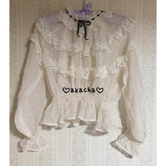 monlily(モンリリィ)の♡monlily ブラウス♡ レディースのトップス(シャツ/ブラウス(長袖/七分))の商品写真